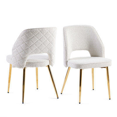 17.71'' H Velvet Upholstered Side Chair
