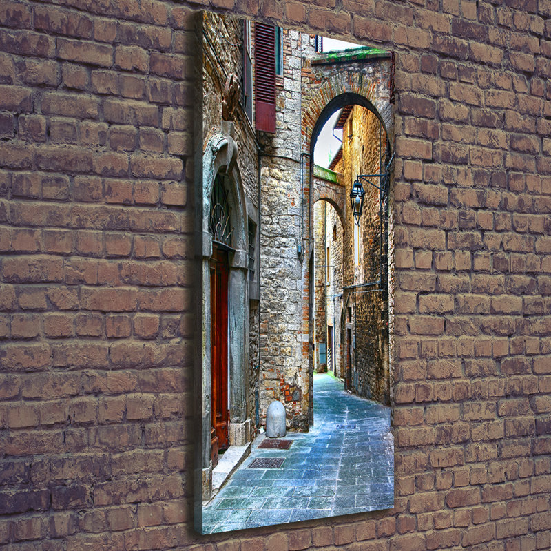 Italian Streets - Wrapped Canvas Print
