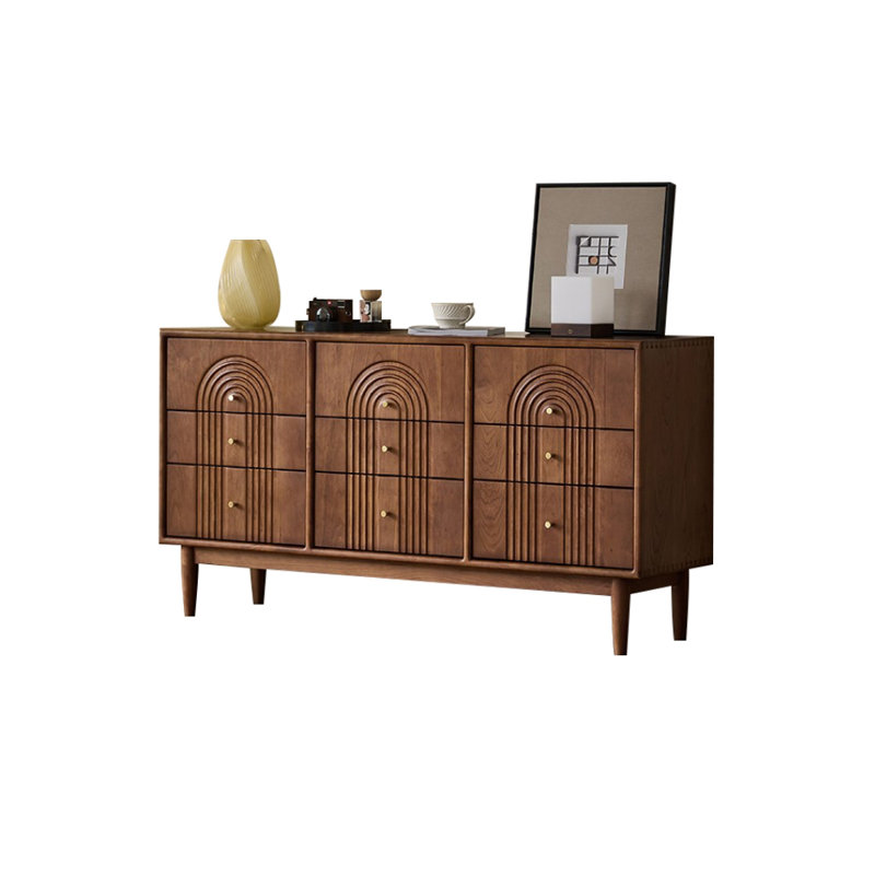 Commode d'appoint moderne et rétro, H 31,5 po x l 59,1 po x P 16,5 po