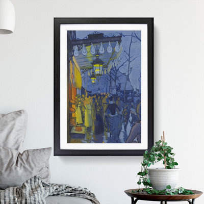Avenue De Clichy by Louis Anquetin - Framed Print
