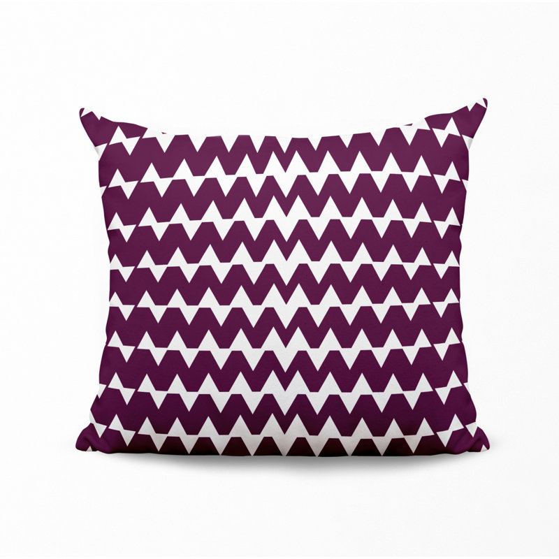 Housse et insert de coussin décoratif en polyester, L 15 po x H 15 po, Mauve