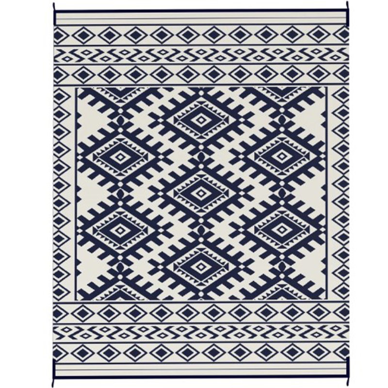 Reversible Rug,Portable Outside Camping Area Carpet Mat,Outdoor Rug For Patio For Decor,Reversible Rug, Rectangle 8' x 10'