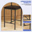 2 tabourets de bar industriels rembourrés-544884960