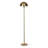 Vega Dome Floor Lamp - Brushed Gold-419497362