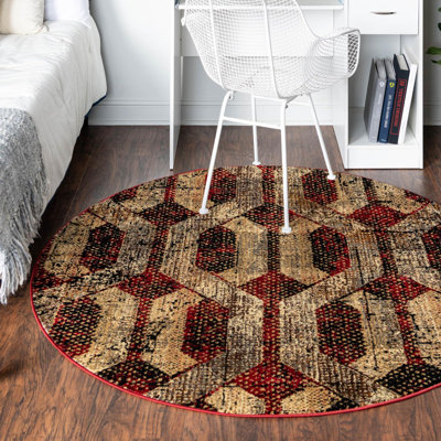 Brennin Geometric Indoor Rug