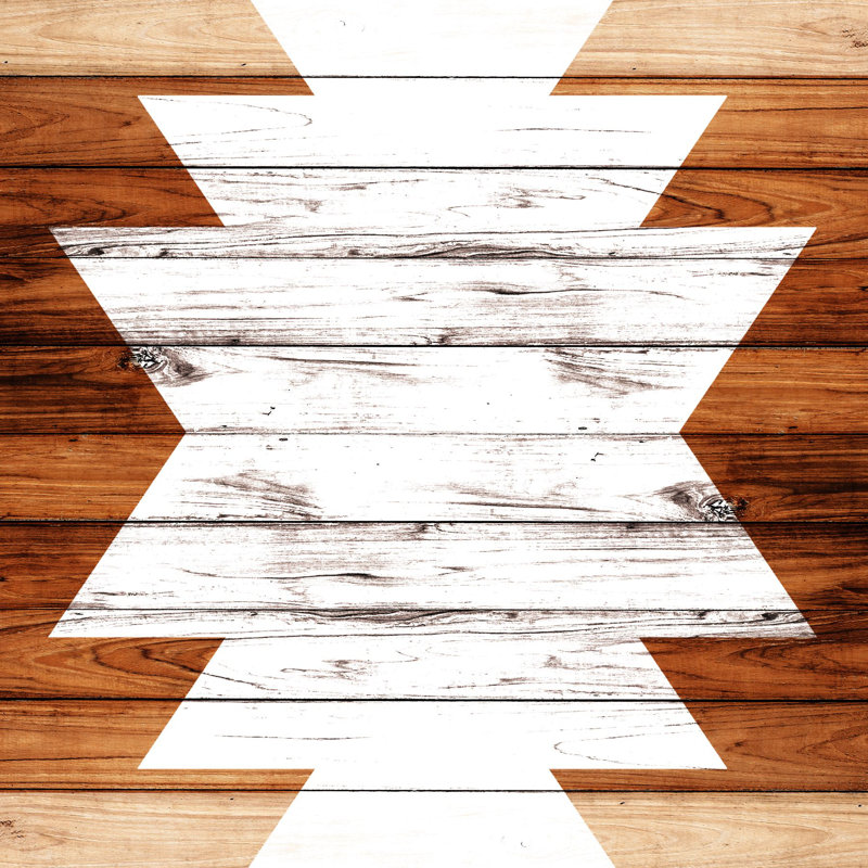 White Tribal - Wrapped Canvas Print, 122cm H x 122cm W x 3.8cm D