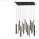 Cortaro Cluster Cylinder LED Pendant