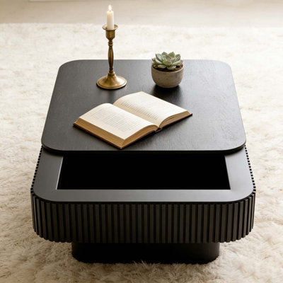 31.5'' Square Coffee Table with Storage