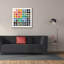  «Retro Color Graph» par Wild Apple Portfolio, art mural sur toile, 37 po x 37 po