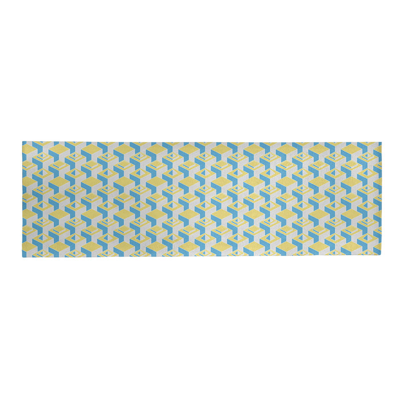 Chenille Geometric Indoor Rug, Runner 2'5" x 8'