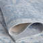 Carina Modern Washable Rugs in Blue | 6960-1882462110