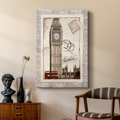 London Memories -Custom Wrapped Gallery Cavas