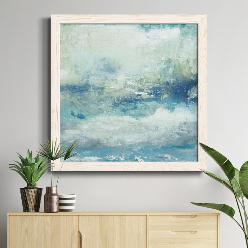 «Hope Is Stronger», art textuel sur toile, Cadre blanc, H 17 po x l 17 po x P 1,5 po