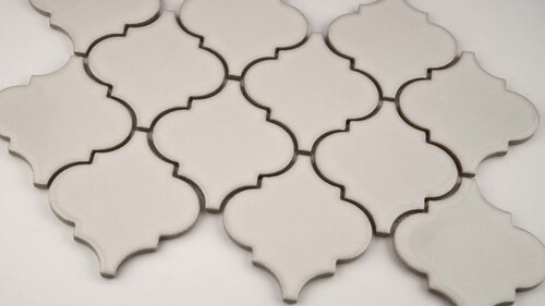 MSI Arabesque 10.8 x 15.5 Glossy Ceramic Mosaic Tile & Reviews