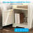 Hartwell 2 Piece Bedroom Set - 7 Drawer Dresser And 2 Nightstands With Led Lighting And Power Outlets-2104212580
