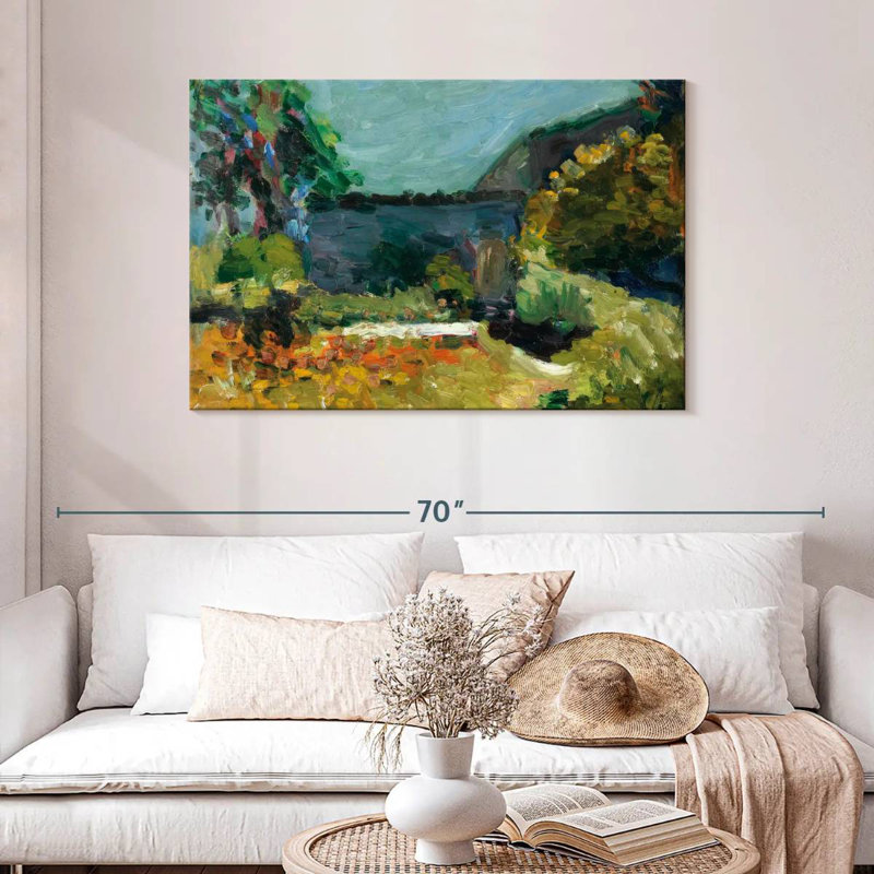 Paysage de Senne, 1898, H 30 po x l 45 po