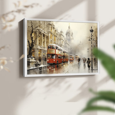 Chirstmas Art-CECXLVI -Impression encadrée - réversible