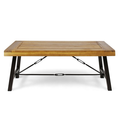 Rustic Outdoor Coffee Table