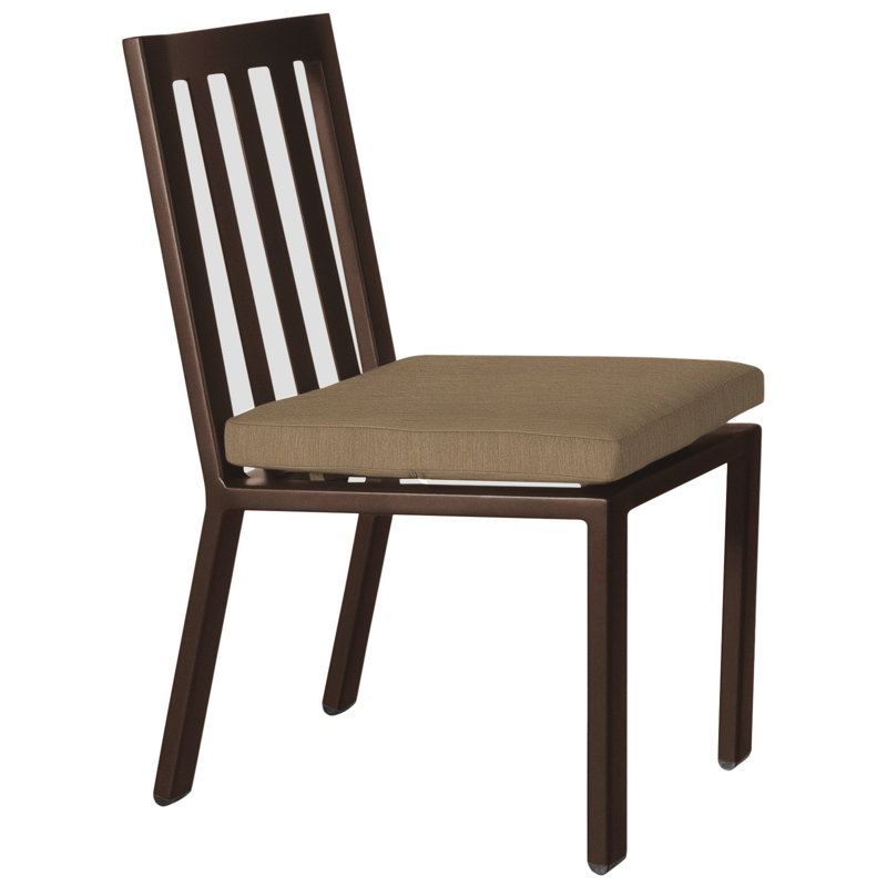 Aris Outdoor Dining Side Chair, Copper Creek, Sahara Cafe