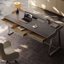 Stone Stainless Steel Writing Desk-1655019691