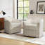 Aunna 78.2Cm Wide Swivel Barrel Chair-1249696298