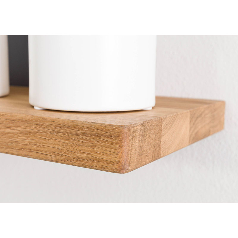 Oak Solid Wood Floating Shelf