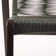 Aleksandrina Outdoor Counter or Bar Height Bar Stool with Arms in Eucalyptus Wood and Rope