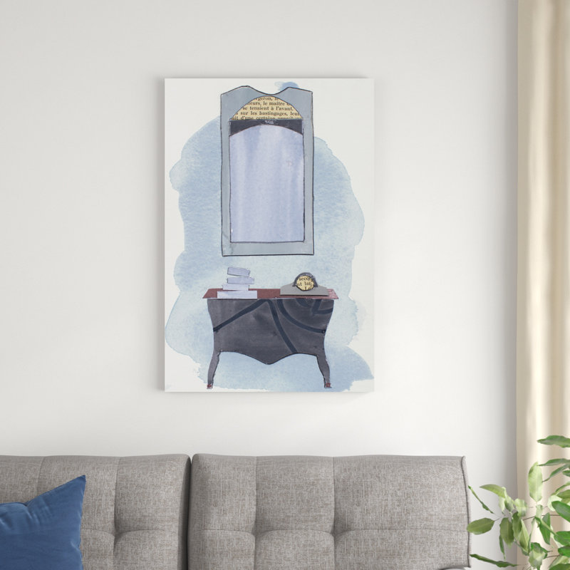 Chateau Interior II, H 36 po x l 24 po x P 1,25 po