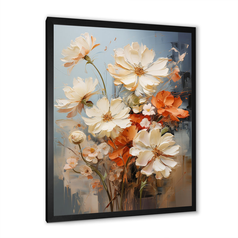 Impression romantique sur toile Caylim, H 32 po x l 24 po x P 1 po, Cadre photo noir