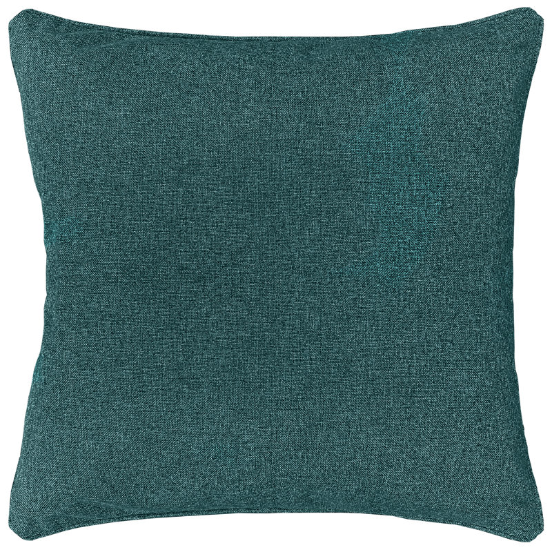 Richarde Square Cushion Cover, Teal