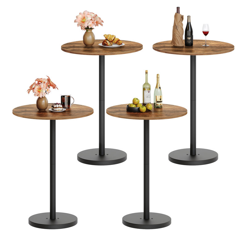 Round Bar Table Counter Height Table, Pub Table, Cocktail Table