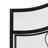 2 Panel Iron Fireplace Screen