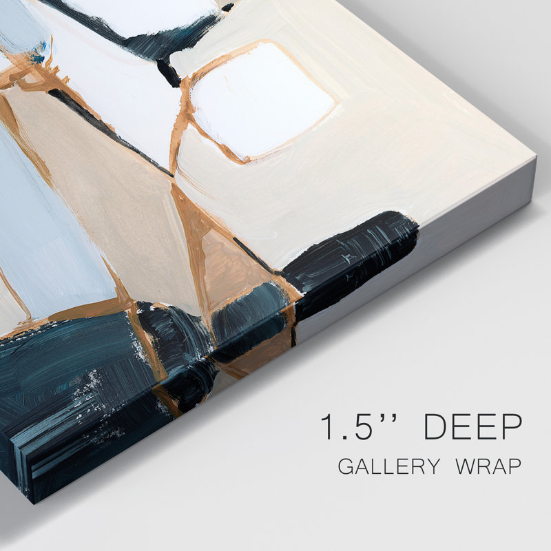 Diagramme I - Wrapped Canvas Print, 60" H x 40" W x 1" D