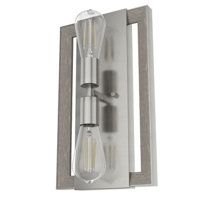 Woodburn Aluminum Armed Sconce
