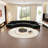 Semi-circular arc corner sofa combination-104490220