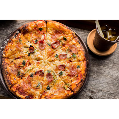 KITCHENEUR Non-Stick Aluminium 33.5cm Pizza Pan