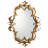 Charcroft Metal Oval Mirror