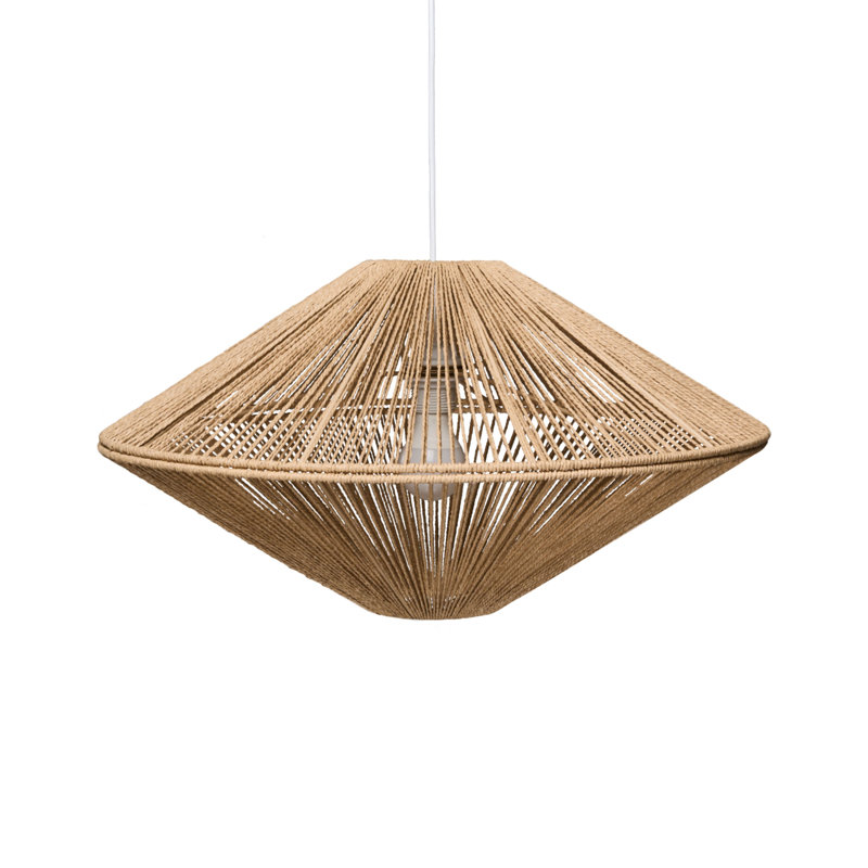 1 - Light White Cylinder Pendant