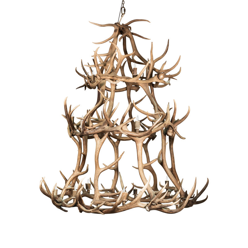 Rustic Lodge 18 - Light Chandelier