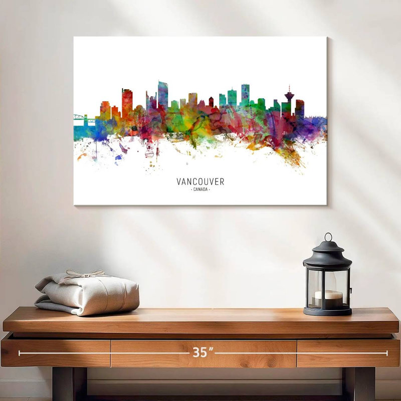 Nicci Vancouver Canada Skyline I, H 16 po x l 24 po