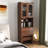 Fold-out Writing Desk In Walnut - Drawer And Shelf For Home Office Needs Convertible With Workstation