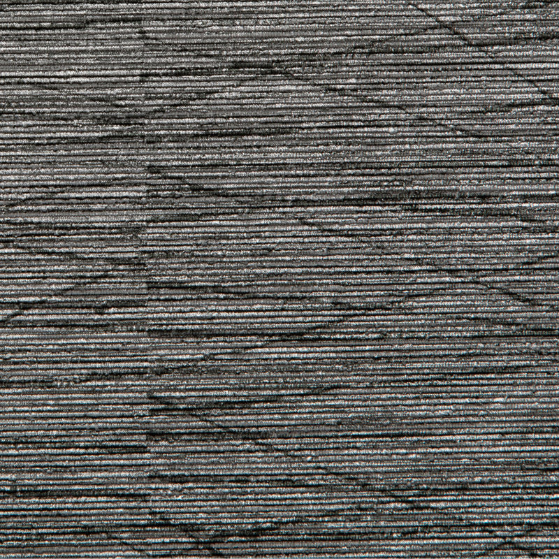 3' L x 54" W Wallpaper Roll, Gray/Charcoal