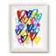 «Hearts Aflutter I», impression encadrée