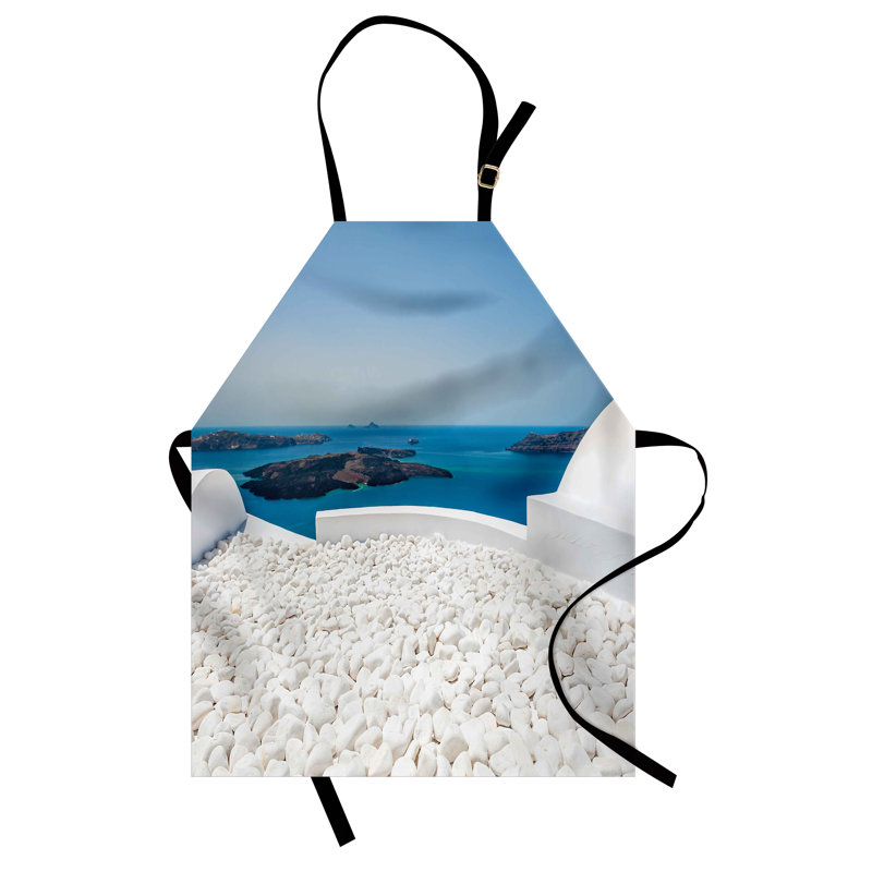 No Pattern Bib Apron