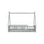 Lit simple en forme de tente, lit tipi avec garde-corps et lattes-1097293314