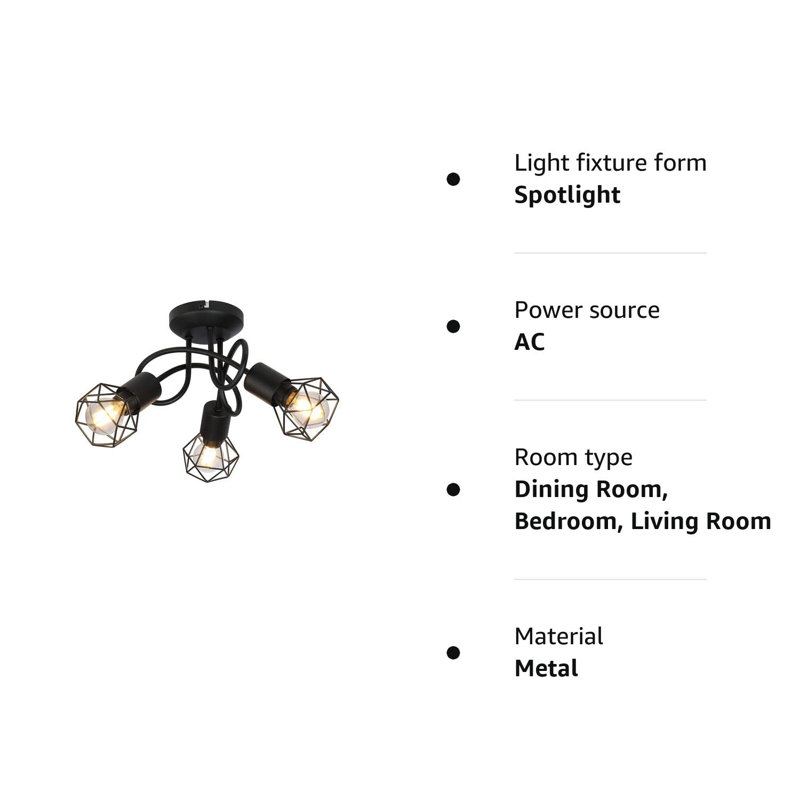 Christa Semi Flush Mount