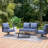 Outdoor Deep Seat Chair Cushion Set-121594420-121594424