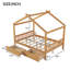 Lit plateforme avec deux tiroirs House-92641211