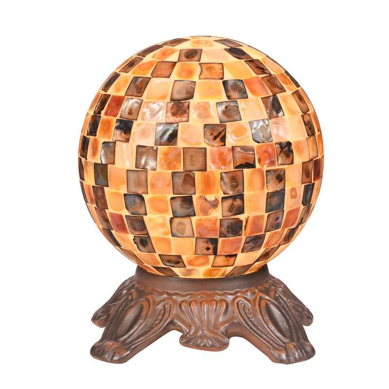 Verre d'art 9,8 po DeGenova, Orange