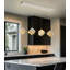 Lustre rectangulaire moderne 4 lumières à DEL-130135614